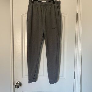 Nike Mens Gray Dri-Fit Athletic Sweatpant Joggers Medium